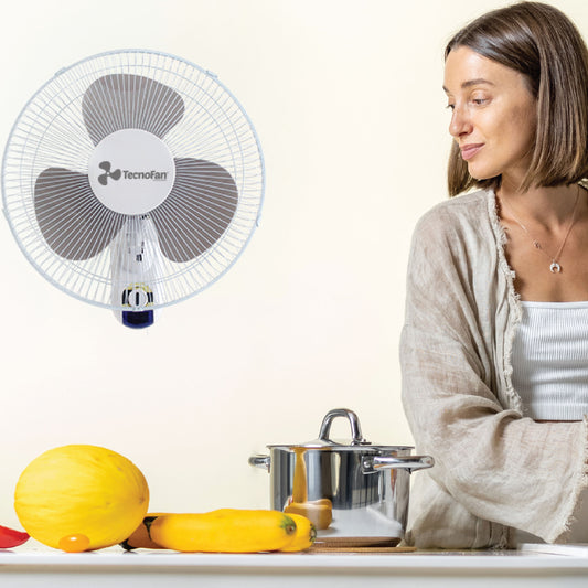 VENTILADOR DE PARED, 16", 40W SANTORINI