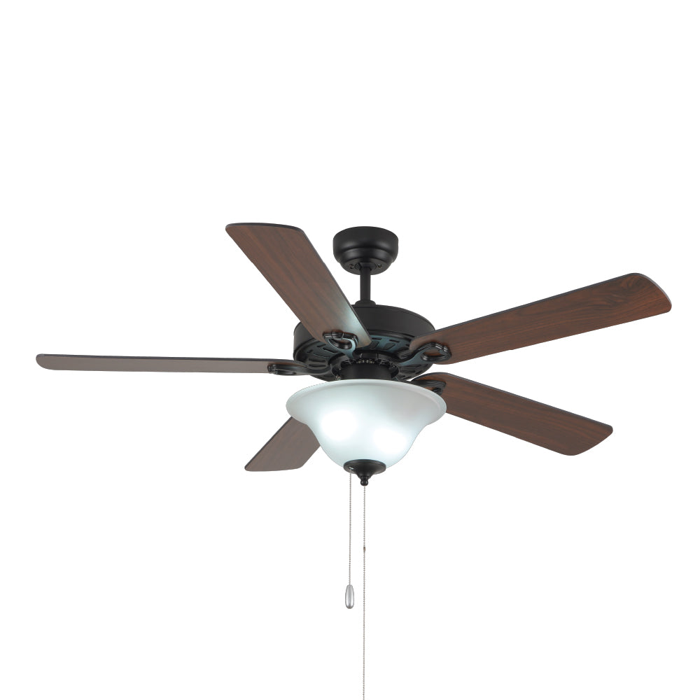 VENTILADOR DE TECHO C/LUZ, 52", 48W BAHAMAS