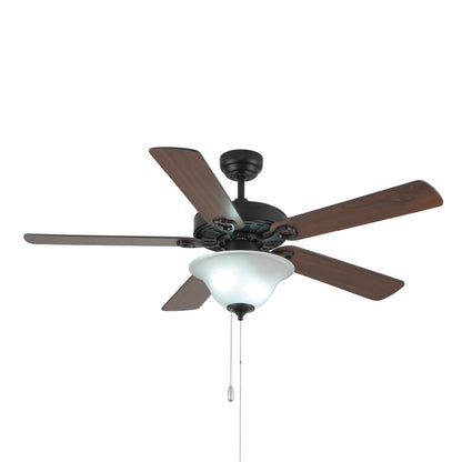 VENTILADOR DE TECHO C/LUZ, 52", 48W BAHAMAS