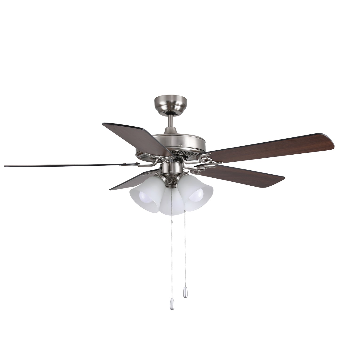 VENTILADOR DE TECHO C/LUZ, 52", 50W ZANZIBAR