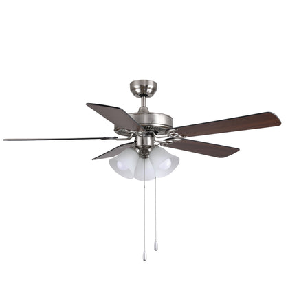 VENTILADOR DE TECHO C/LUZ, 52", 50W ZANZIBAR