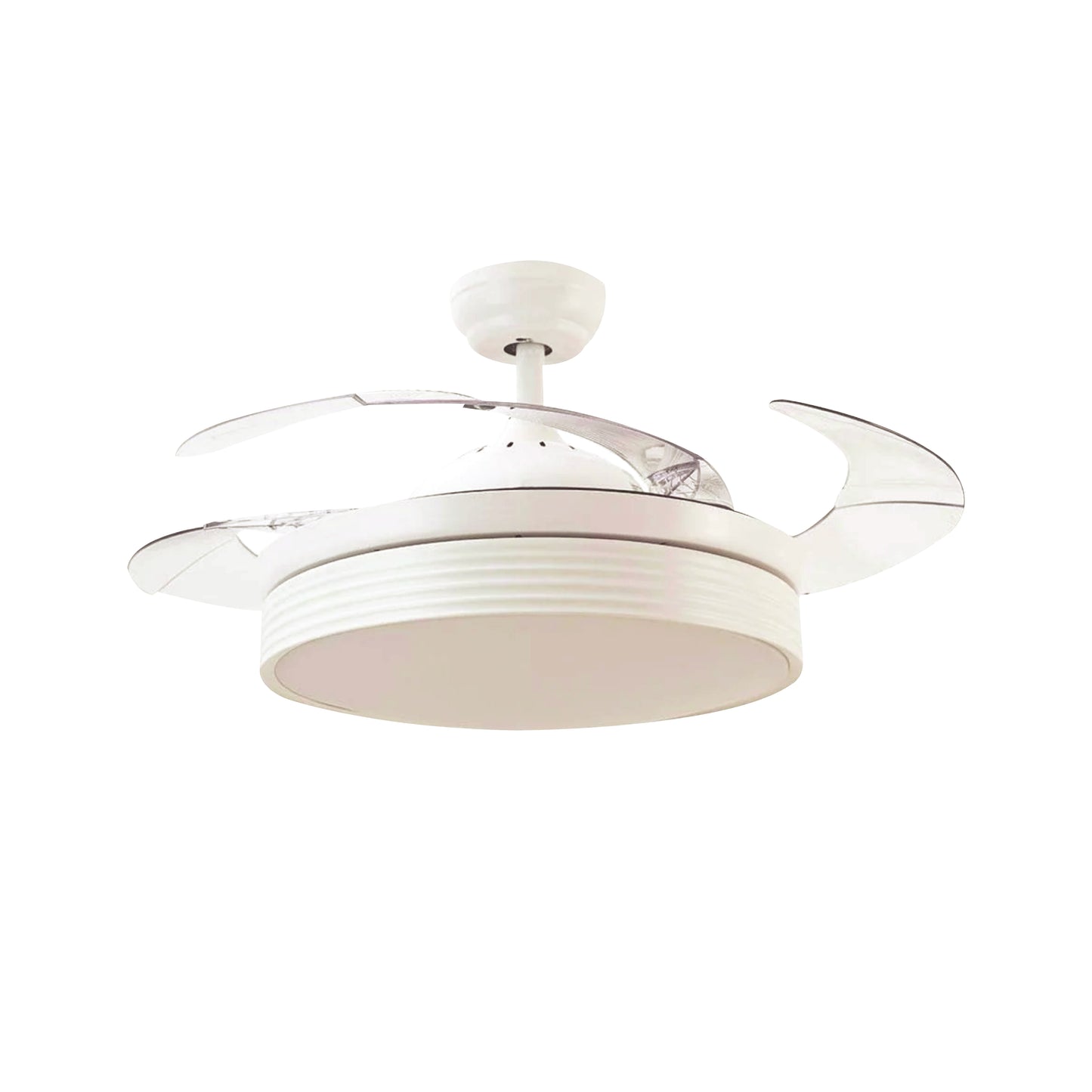 VENTILADOR TAHITI 42'' BCO / TRANSPARENTE