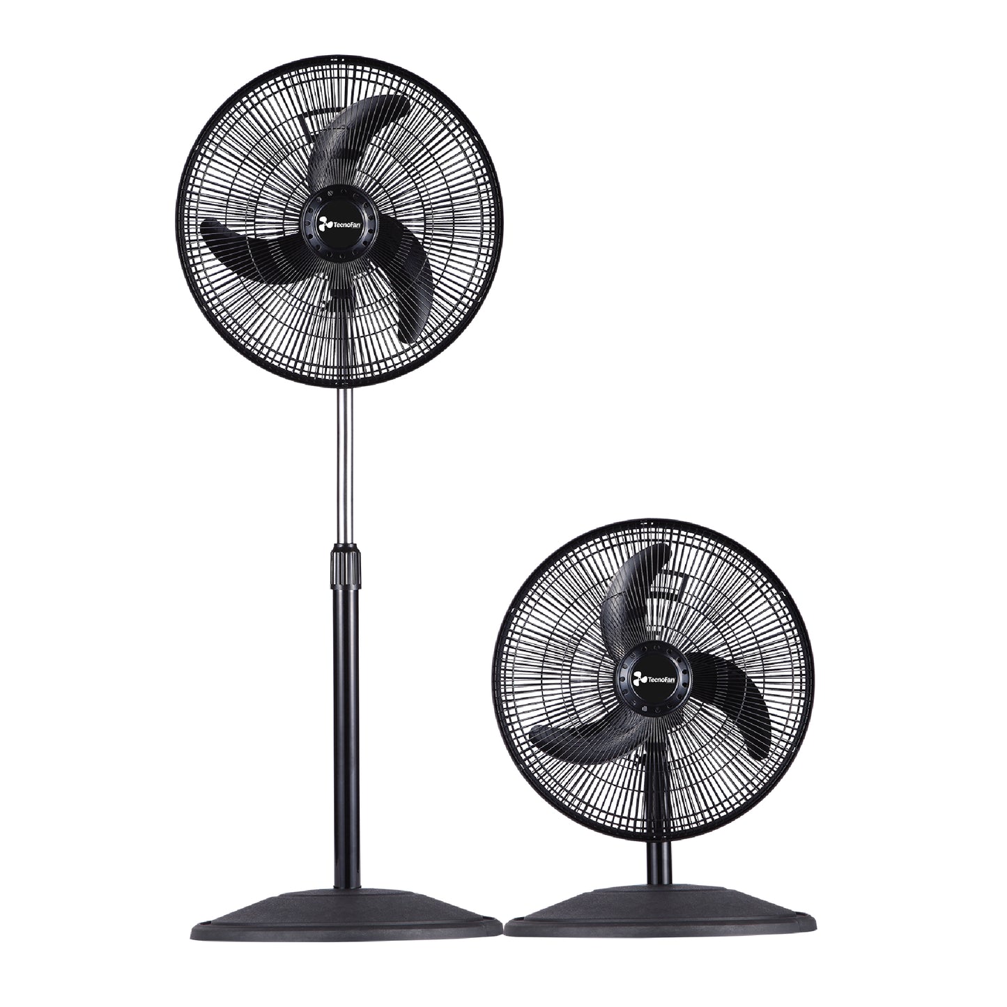 VENTILADOR DE SUELO 2 EN 1 OSCILANTE 16", 52W CRETE