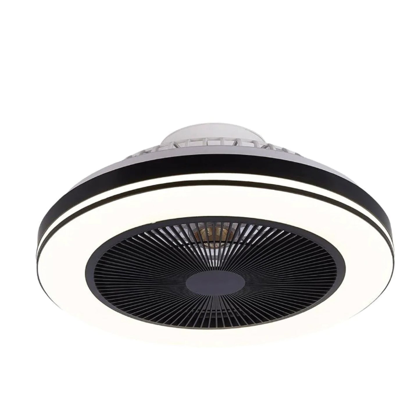 LAMP./VENTILADOR IBIZA 37W, 110-130V, 5180LM, 3000-6500K NGRO