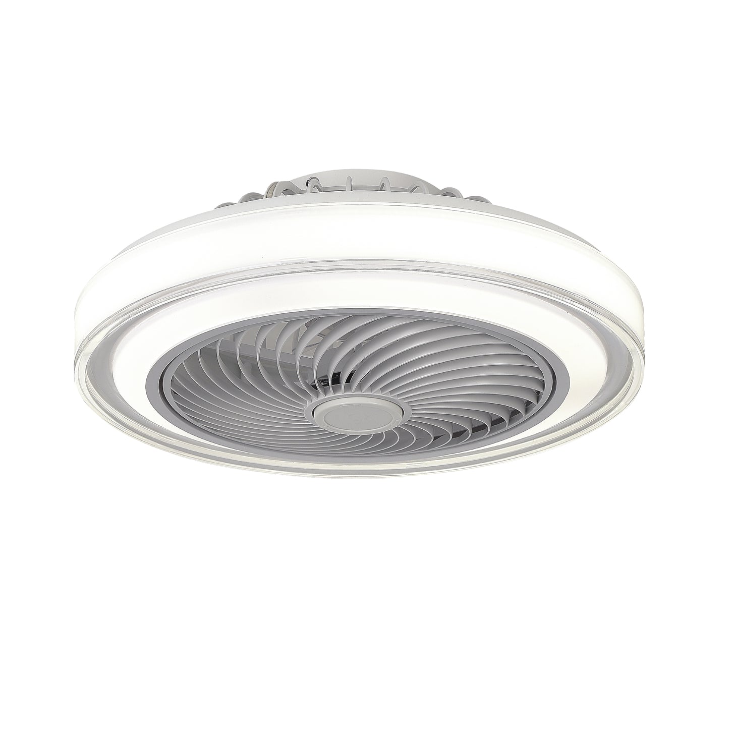 LAMP./VENTILADOR KAUAI 37W, 110-130V, 4320LM, 3000-6500K BCO