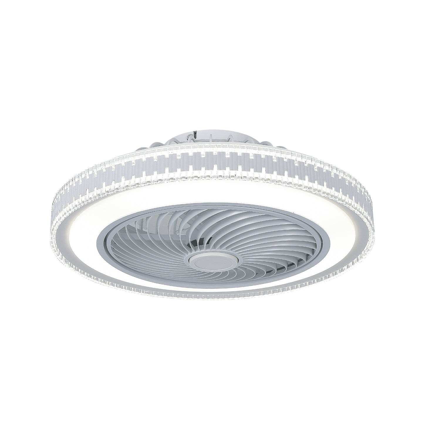 LAMP./VENTILADOR BORA 37W, 110-130V, 4320LM, 3000-6500K BCO