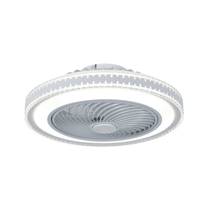 LAMP./VENTILADOR BORA 37W, 110-130V, 4320LM, 3000-6500K BCO