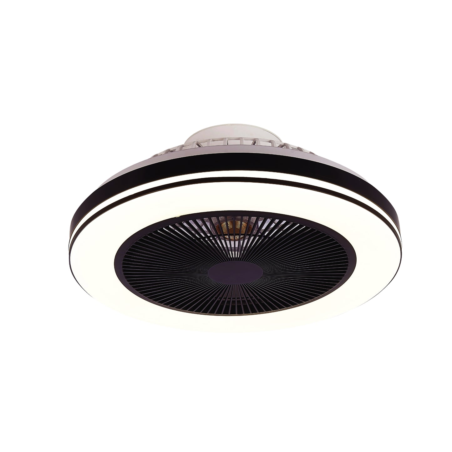 LAMP./VENTILADOR IBIZA 37W, 110-130V, 4320LM, 3000-6500K NGRO