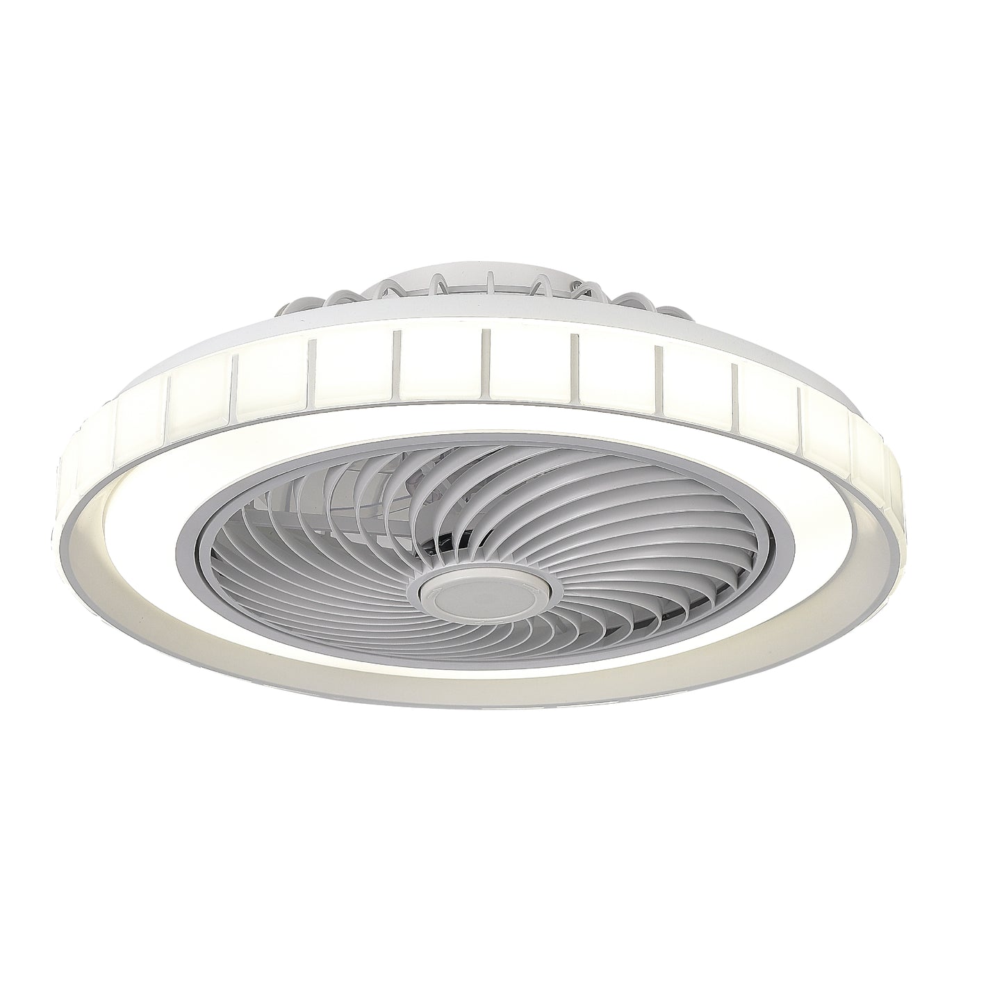 LAMP./VENTILADOR BALI 37W, 110-130V, 4320LM, 3000-6500K BCO