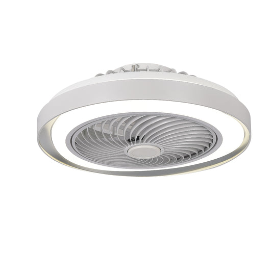 LAMP./VENTILADOR CAPRI 37W, 110-130V, 4320LM, 3000-6500K BCO