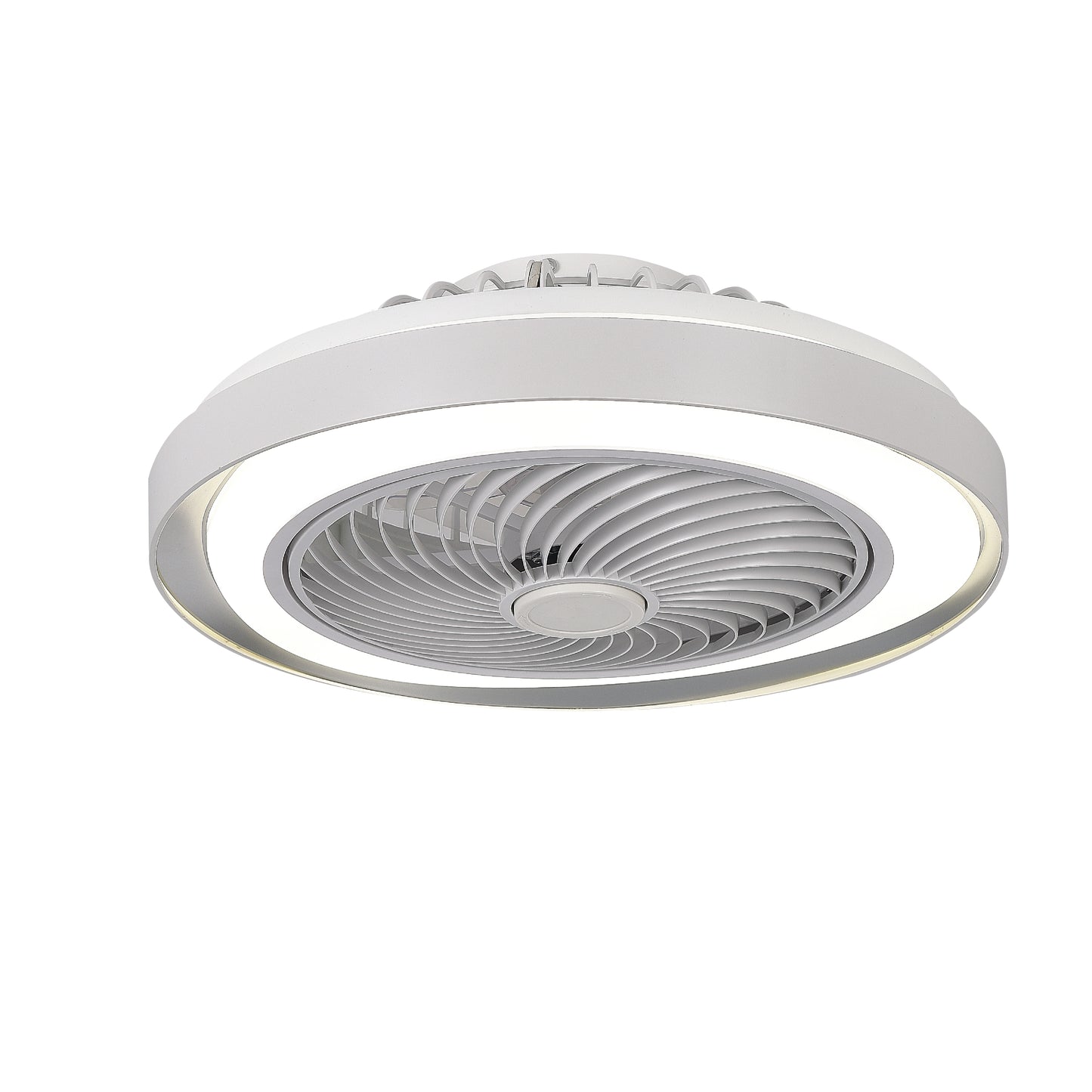 LAMP./VENTILADOR CAPRI 37W, 110-130V, 5180LM, 3000-6500K BCO